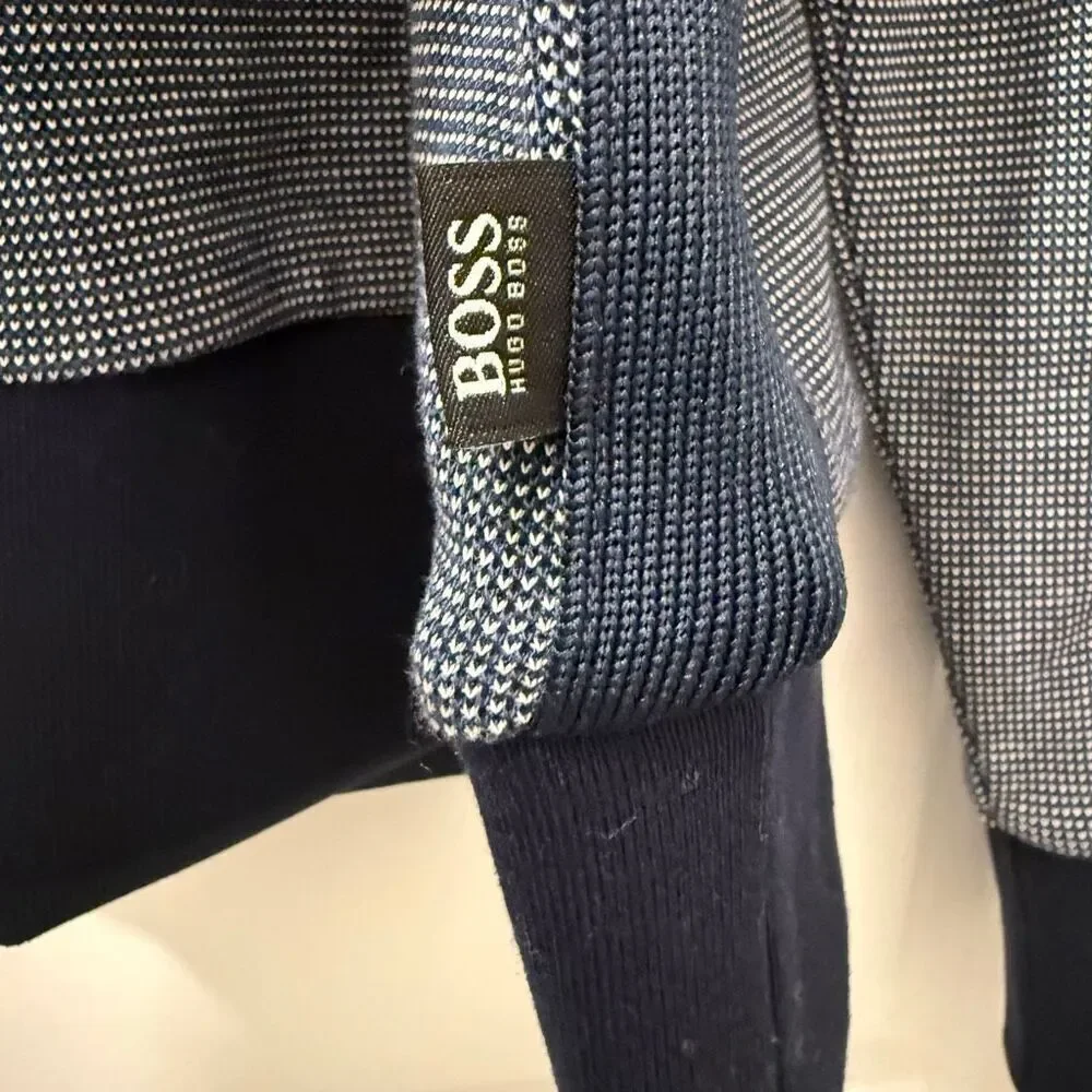 BOSS Hugo Boss Stadler Sweatshirt In Navy Size XL